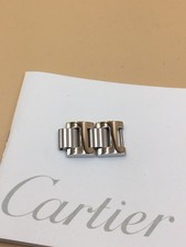 CARTIER : 2 Maillon Pour Montre, Watch Link 14mm 14 mm acier Steel