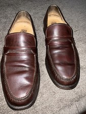 Men’s Ambiorix Hand Sewn Belgian Brown Loafers US 8.5 EU 42.5