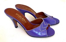 Sabot En Cuir violet- Année