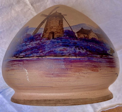 Tulipe globe ancien verre - globe, en