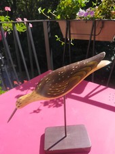 Oiseau en bois Chevalier Gambette "country corner"