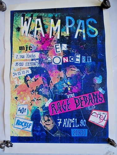 Rare affiche rock les - rare,