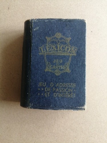Jeu cartes lexicon de - cartes,