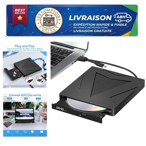 Ruizhi lecteur dvd externe - lecteur,