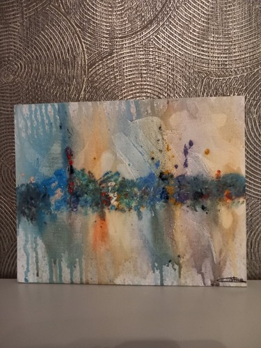 Tableau abstrait moderne - tableau,
