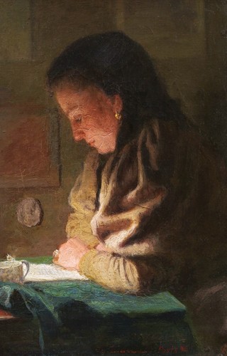 Tableau encadré femme