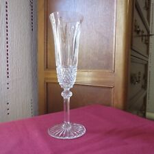 1 Saint Louis Crystal Champagne Flute Tommy Model Signed H 20.5cm