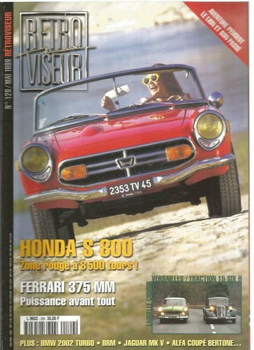 Retroviseur 129 honda 800 - retroviseur,