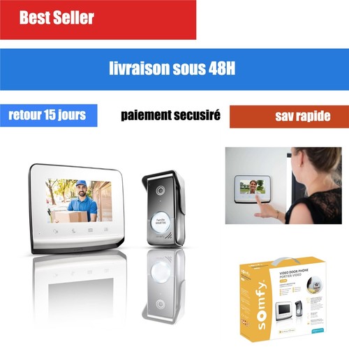 Visiophone somfy v350 pouces - visiophone,