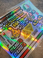 Autocollants casque vr46 rossi