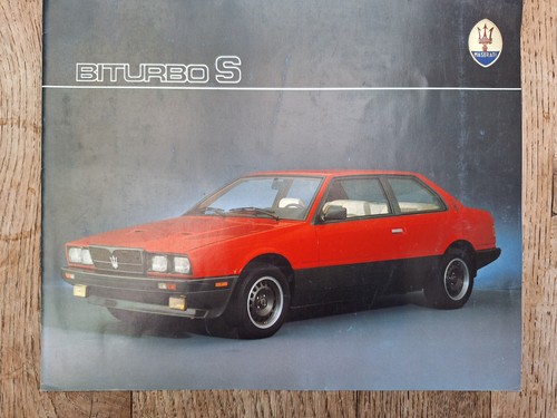 Maserati biturbo brochure - biturbo, s
