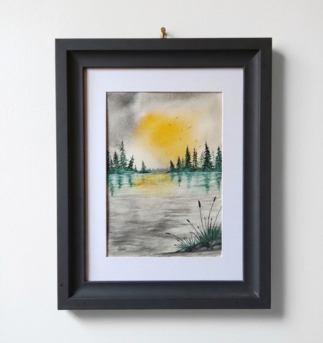 Aquarelle originale avec son - originale,