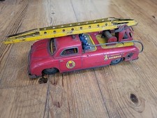 Camion de pompier échelle