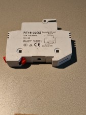 RT18-32X AC 380V 32A 1 Pole 10x38mm DIN Rail Mounting Fuse Socket, #9
