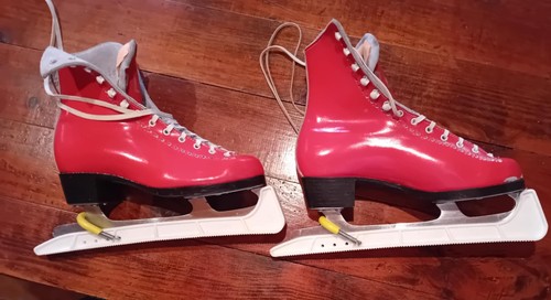 Patins glace vintage - à,