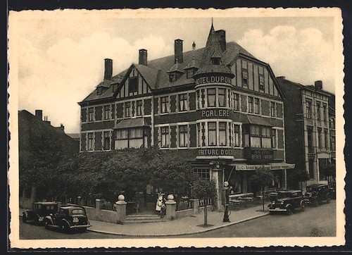 Cpa visé hotel - visé,, du