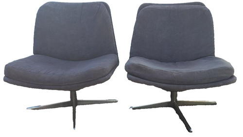 Paire fauteuils chauffeuses