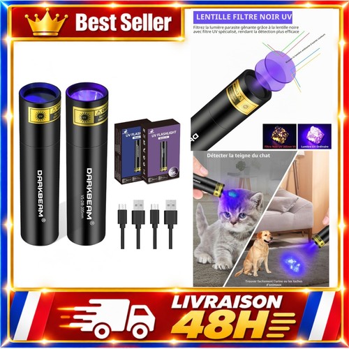 Darkbeam lampe torche 365nm - torche,