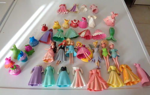 Lot polly pocket disney - ,