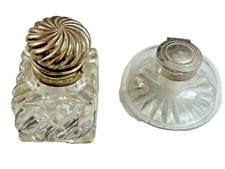 BEAUX ENCRIERS DE BUREAU VERRE