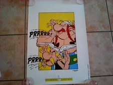 Offset sérigraphie Astérix Obélix tirent la langue Uderzo