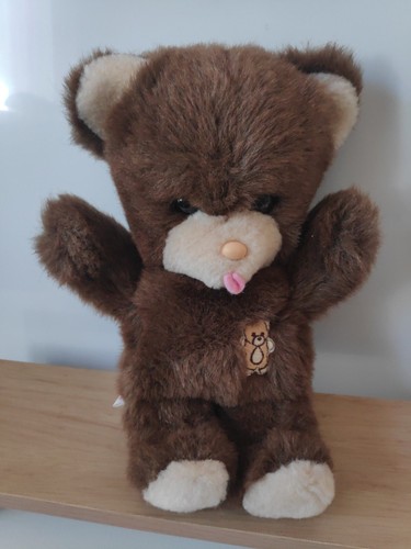 Peluche doudou ours marron