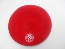 Beret croix  basque rouge