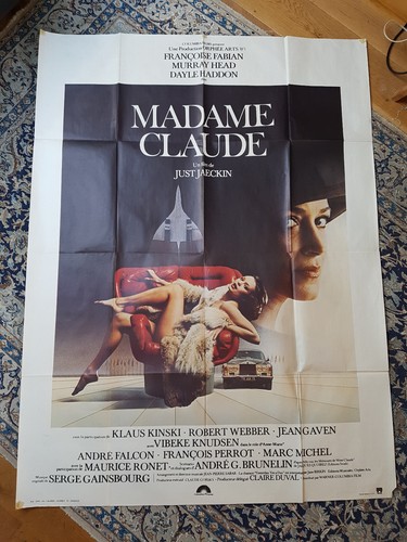 Affiche 1977 madame claude - affiche,
