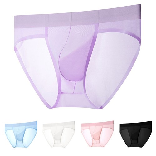 Slip résille soie glacée