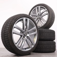Roues d'hiver 18 pouces VW Golf 7 VII GTI GTD R Line jantes originales pneus 225