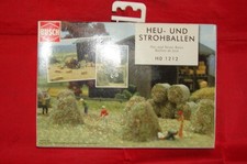 BUSCH HO MAQUETTE BALLOTS DE FOIN 1212 DECOR TRAIN ELECTRIQUE NEUF BOITE