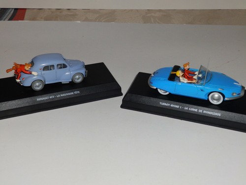 Voitures spirou 4cv - 2,