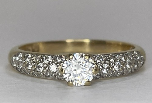 Bague solitaire éternité - solitaire, mi