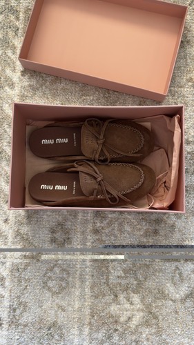 Mules style mocassins daim - mocassins,