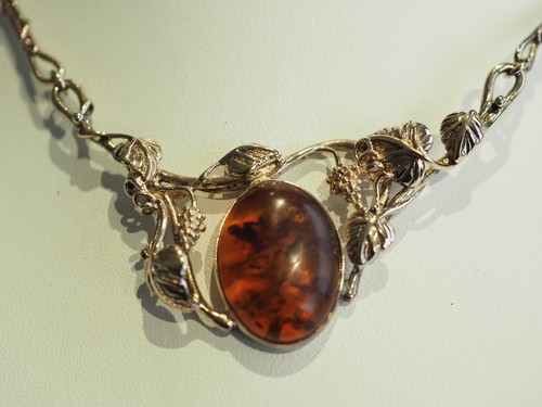 Collier vintage argent - collier,