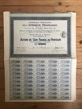 Compagnie Forestière de l'AFRICA FRANCAISE (F3)