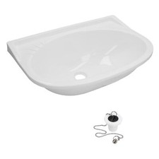 Meuble-lavabo en plastique pour caravane camping-car bateau mini salle de bai...