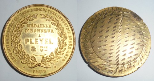 Médaille honneur pleyel - mÉdaille, &