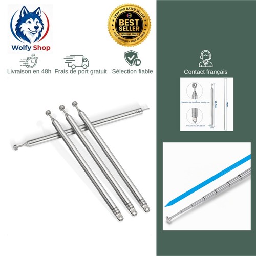 Bingfu antenne télescopique - bingfu,