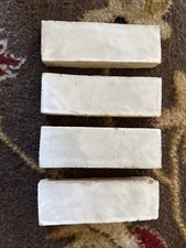 Cle Zellige Sample Tiles Weathered White- 4 Tiles