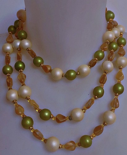 Vtg collier triple rangs