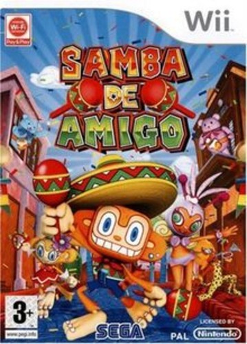 Jeu wii samba amigo - wii,