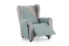 Textilhome - Housse Fauteuil Protecteur Malu Taille 1 Places/Relax. Housse Ma...