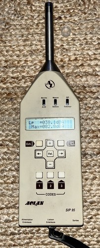 Sonomètre sound level - sonomètre,