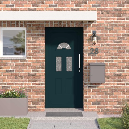Porte frontale pvc entrée - frontale, de