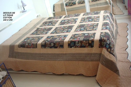 Dessus lit couverture - dessus, de