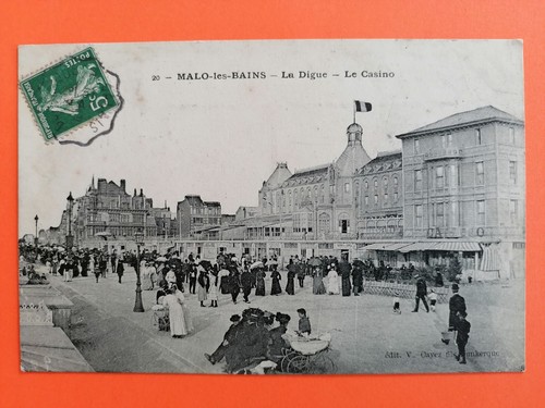 Carte postale ancienne 1909 - postale,