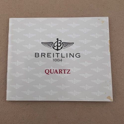 Livret booklet breitling - livret,