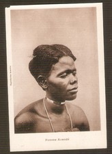 CONGO BELGE- cpa  Femme