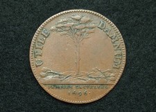 JETON CUIVRE ROUGE 27mm LOUIS